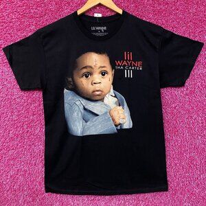 Lil Wayne Tha Carter III Album Hip-Hop T-shirt size Medium